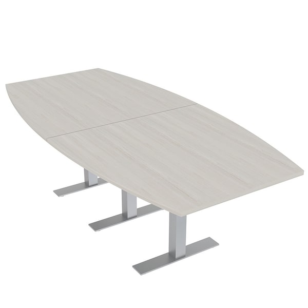 Skutchi Designs 45 in W, 96 in L, 29 in H, Engineered Wood Top, Ivory HAR-BOT-46x93-T-XD1026 - main